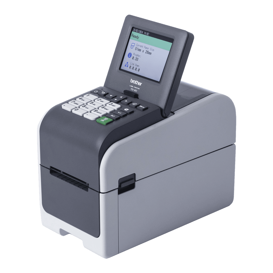 Brother BROTHER TD-2D SERIES Desktop Printer – 203 dpi – part number TD2310D203Z1