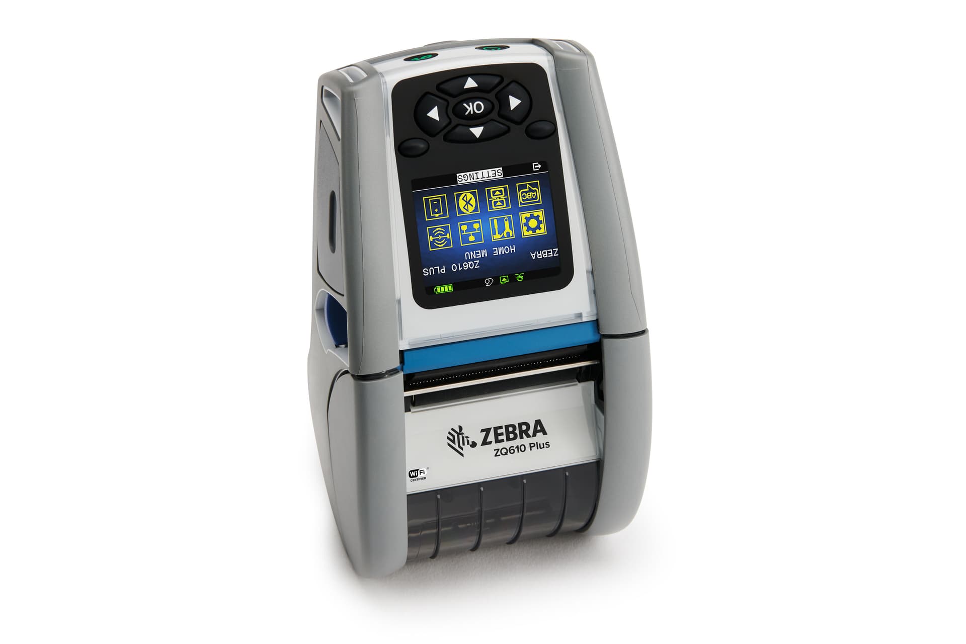 Imprimante mobile Zebra ZQ610 PREMIUM MOBILE 2-INCH WIDE HEALTHCARE – référence ZQ61-HUFAE04-00