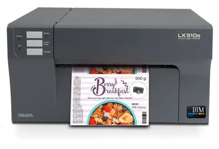 Primera Technology LX4000E INKJET COLOR PRINTER Labels – part number L36GP102152VIS